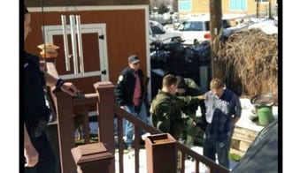 Wanted fugitive runs into SWAT team conducting training exercises