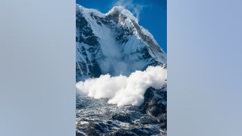 Mountains with high risk of getting stuck in an avalanche