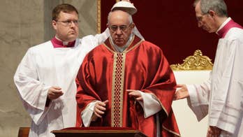 Pope attends Good Friday service recalling Jesus' suffering
