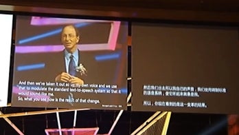 Microsoft builds language translator that uses your own voice