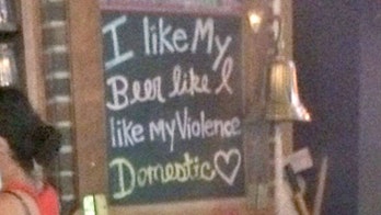 Texas bar apologizes for domestic violence 'joke'