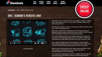 Domino's has built a self-driving robot for pizza delivery