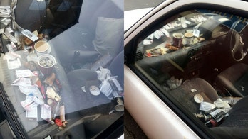 Domino's delivery driver suspended over dirty car