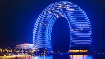 A look at China's new doughnut-shaped hotel