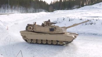 U.S Marine tank crews get the drift in Norway