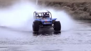 Icelander drives truck 1001 feet across water, sets record