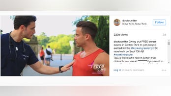 Instagram's 'hottest doctor' promotes breast exams in viral clip