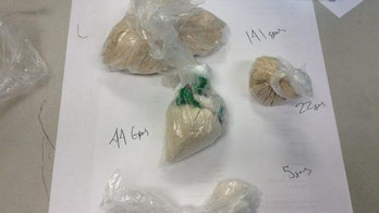 Massachusetts boy called police to say dad had drugs in luggage