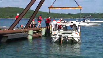 Sunken duck boat raised from Missouri lake days after 17 people killed