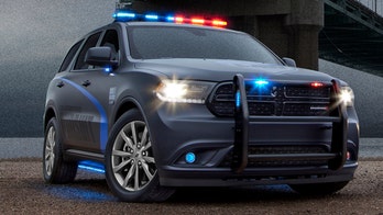The Dodge Durango Pursuit police vehicle is ready to chase some bad guys