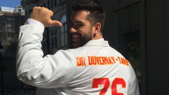 Chiefs lineman celebrates med school graduation