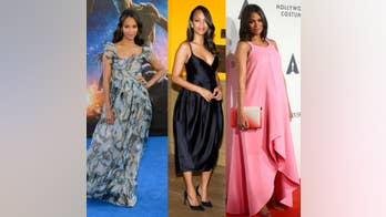 How Zoe Saldana Makes a Baby Bump Look Chic