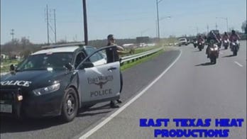 Cop caught pepper spraying bikers taken off the street, faces investigation