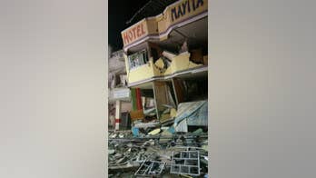 Powerful, 7.8-magnitude quake hits Ecuador's central coast