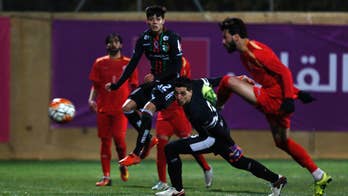 Legendary Chilean soccer club enjoys West Bank homecoming