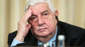 The Latest: Syrian FM says no foreign troops on the ground