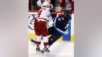Trouba scores twice, Little adds 3 assists, Jets beat Red Wings 4-1