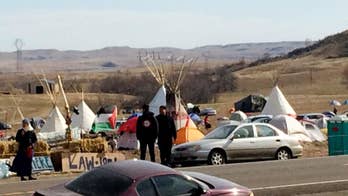 Company asks pipeline protesters to leave North Dakota land