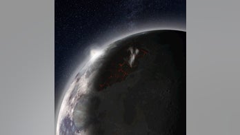 Volcanic eruptions gave the ancient moon a temporary atmosphere
