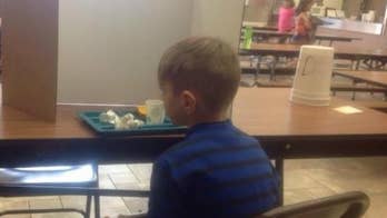 Principal made first grader eat lunch alone because he was late to school