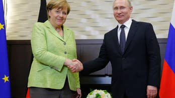 The Latest: Putin to discuss Ukraine, Syria with Merkel