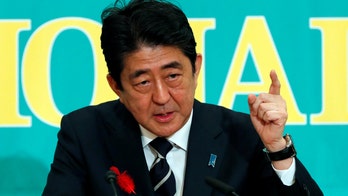 Japan fully backs Trump on North Korea, Abe says