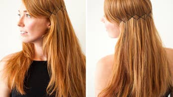 Tame Your Mane With a Bobby Pin Headband