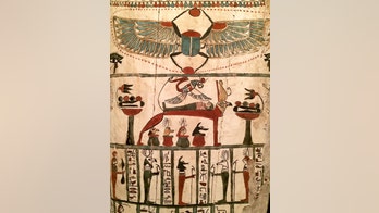 2,400-year-old coffin's 'odd' art hints at ancient Egypt's brain drain