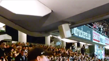 Eintracht Frankfurt fans were so crazy that they made the stadium shake