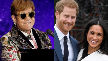 Elton John calls Meghan Markle and Prince Harry's wedding 'progress'