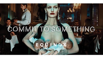 Equinox milking controversy with breastfeeding ad?