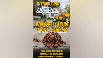 Ice cream shop creates rocky road flavor to combat pot holes in Michigan