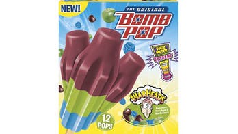 Pucker up for this sour Warheads ice-pop