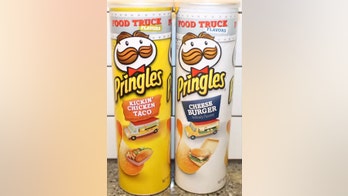 Pringles has new cheeseburger flavored chip that tastes like a McDonald's Happy Meal burger
