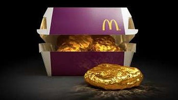 McDonald’s is giving away a golden Chicken McNugget