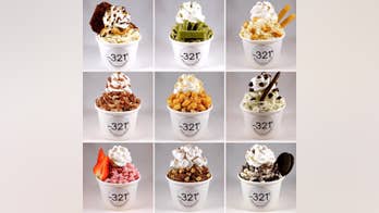 The ice cream of the future looks like a fluffy cloud