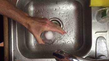 Kitchen hack lets you perfectly peel a hard boiled egg in seconds