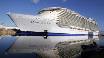 World's largest cruise ship sets sail in France