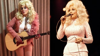 Adele channels her 'hero' Dolly Parton