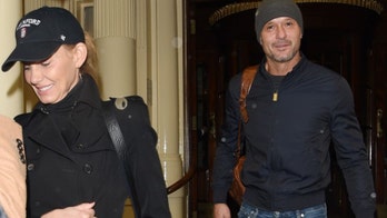 Tim McGraw all smiles in first outing since collapsing onstage
