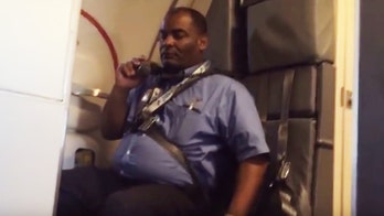 Southwest attendant caught falling asleep during safety announcement