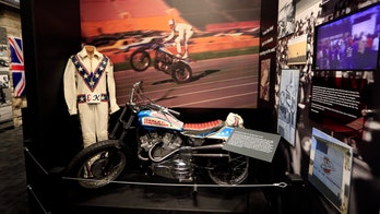 Museum honoring daredevil Evel Knievel opens in Kansas