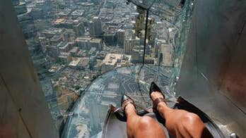Riders are getting injured on Los Angeles' tower glass slide