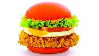 McDonald’s Singapore unveils bright red ‘Angry Birds’ chicken burger