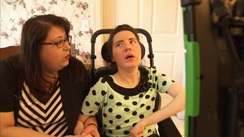 Georgia woman uses eye-gazing device to communicate