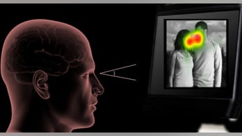 Where you glance can reveal feelings of love or lust