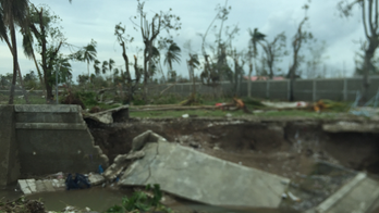 Devastation in Haiti after Hurricane Matthew