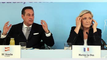 French, Austrian right-wingers assail EU, mass migration