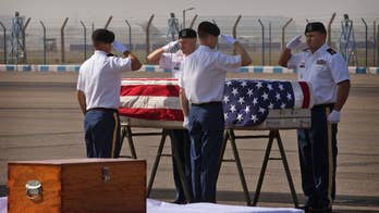 Bone fragments from WWII crashes returning from India