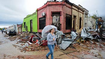 Small Uruguayan city surveys damage after deadly tornado